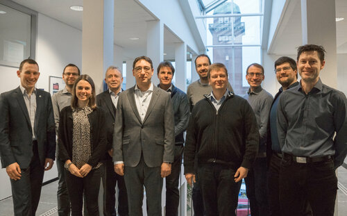 Teilnehmer*innen des Kickoff-Meetings des Projektes PoCSpec bei OFFIS