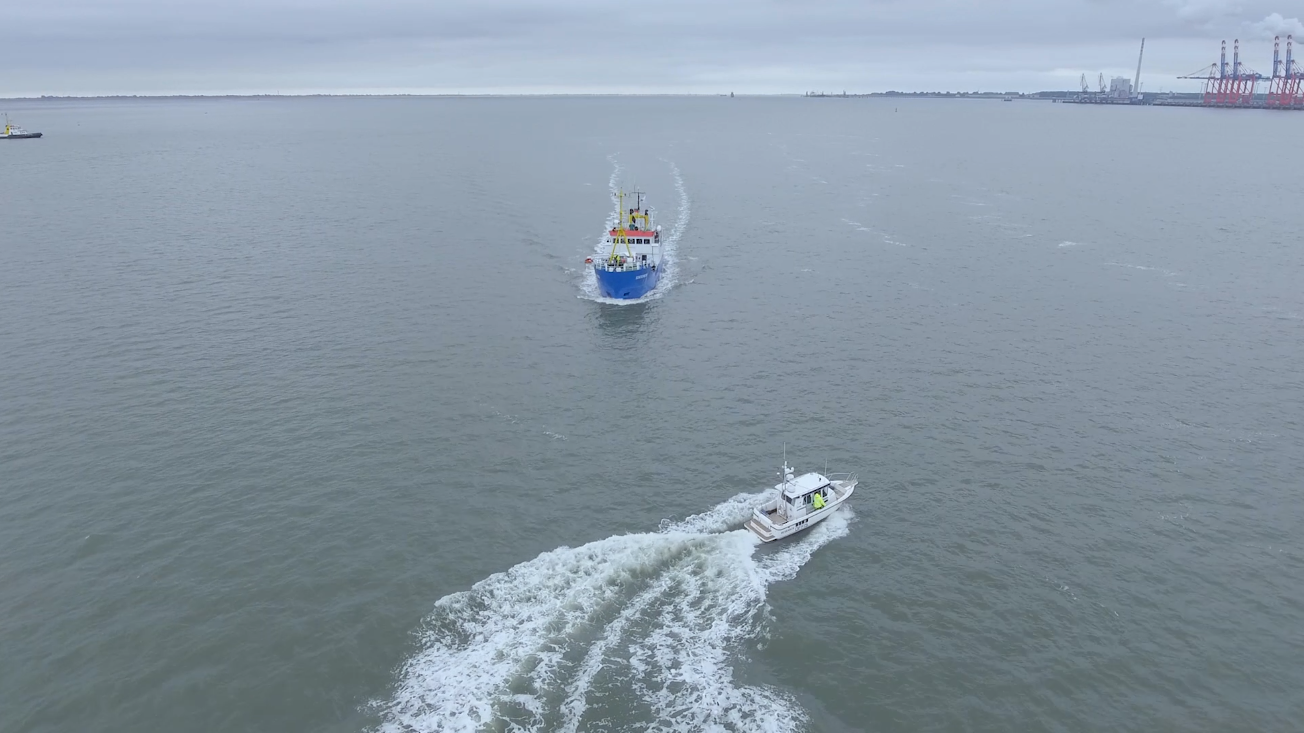 Real testing of highly automated assistance systems in the test field of the German Bight