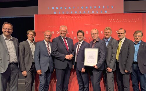 Preisverleihung Innovationpreis 2018 an das Projekt ENaQ